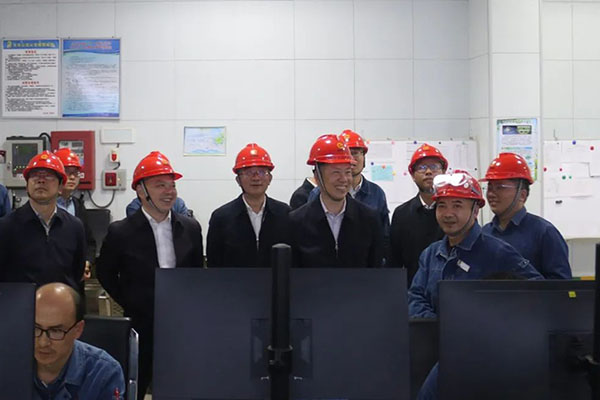 市政协副主席、应急管理局局长李华桂带队到公司调研